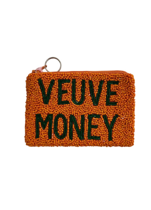 Veuve Money Beaded Coin Purse