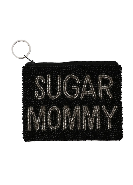 Sugar Mommy Beaded Coin Purse
