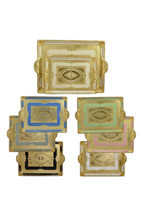 Dauphine Florentine Tray (Candy Pink)