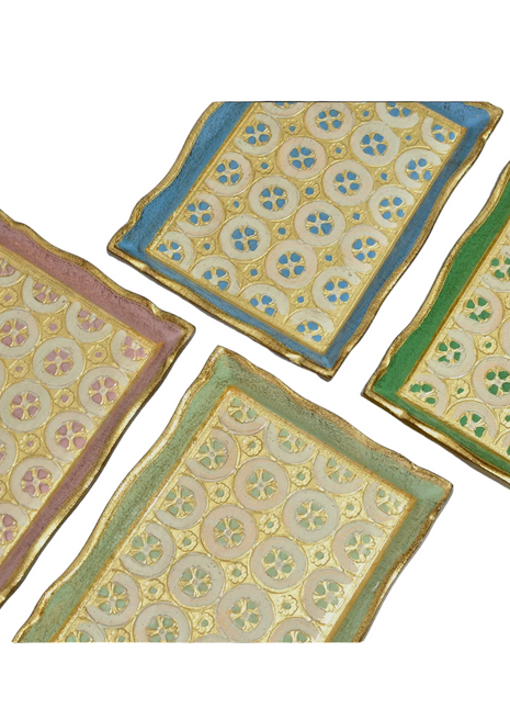 Regal Pink Florentine Tray