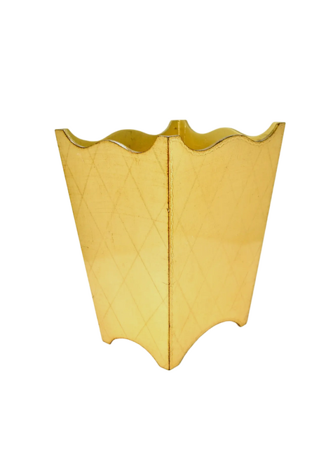 Tiara Pink Florentine Wastebin/Planter