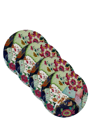 Tobacco Leaf Linen Placemat Set of 4