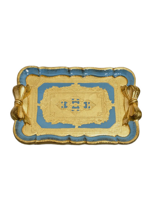 Le Petit Bow Florentine Tray (Ocean)