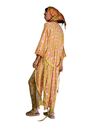 Rose Gold Mosaic Robe/Kimono