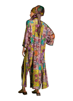 Silk Garden Robe/Kimono