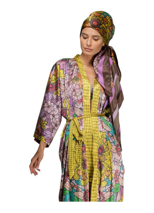 Silk Garden Robe/Kimono
