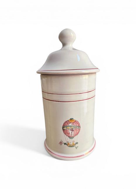 French Hot Air Balloon Canister Candle
