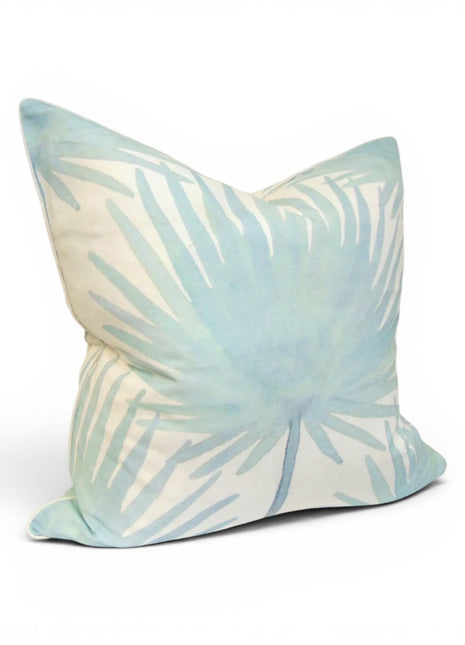Palm Frond Pillow Cover