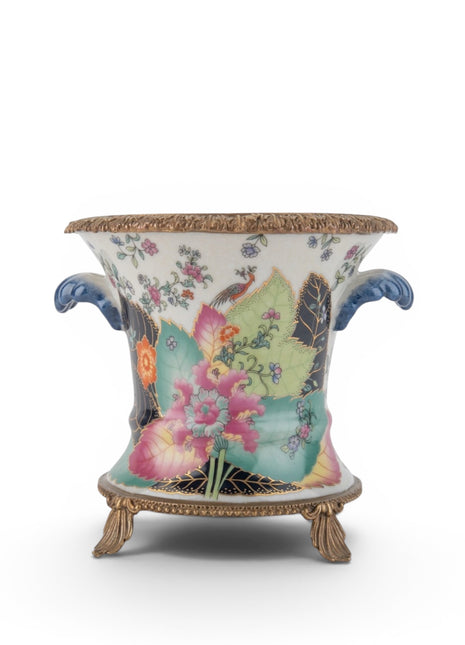 Tobacco Leaf Cache Pot