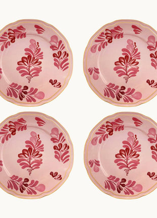 Gordes Pink Dinner Plates (Set of 4)