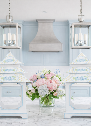 Hydrangea Pagoda Lantern